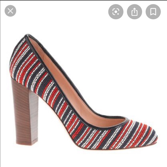 J. Crew Shoes - J.Crew Etta Bead Stitch Pump